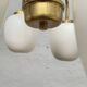Danish Modernist 6 Arm Chandelier by LYFA
