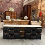 Workshop furniture from the early 20th century.