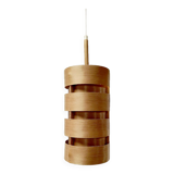 Vintage pine veneer pendant lamp