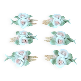 Flower and wheat ear knife holder