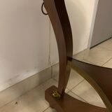 Empire-style tripode healing in mahogany top of marble gallery