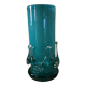 Vase en verre soufflé d'art polonais, Cracovie