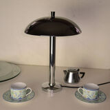 Vintage style all-chrome lamp