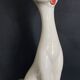 Chat au long cou céramique vintage Cevac France XXème