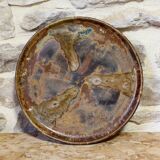 Glazed stoneware plate by Jean Langlade