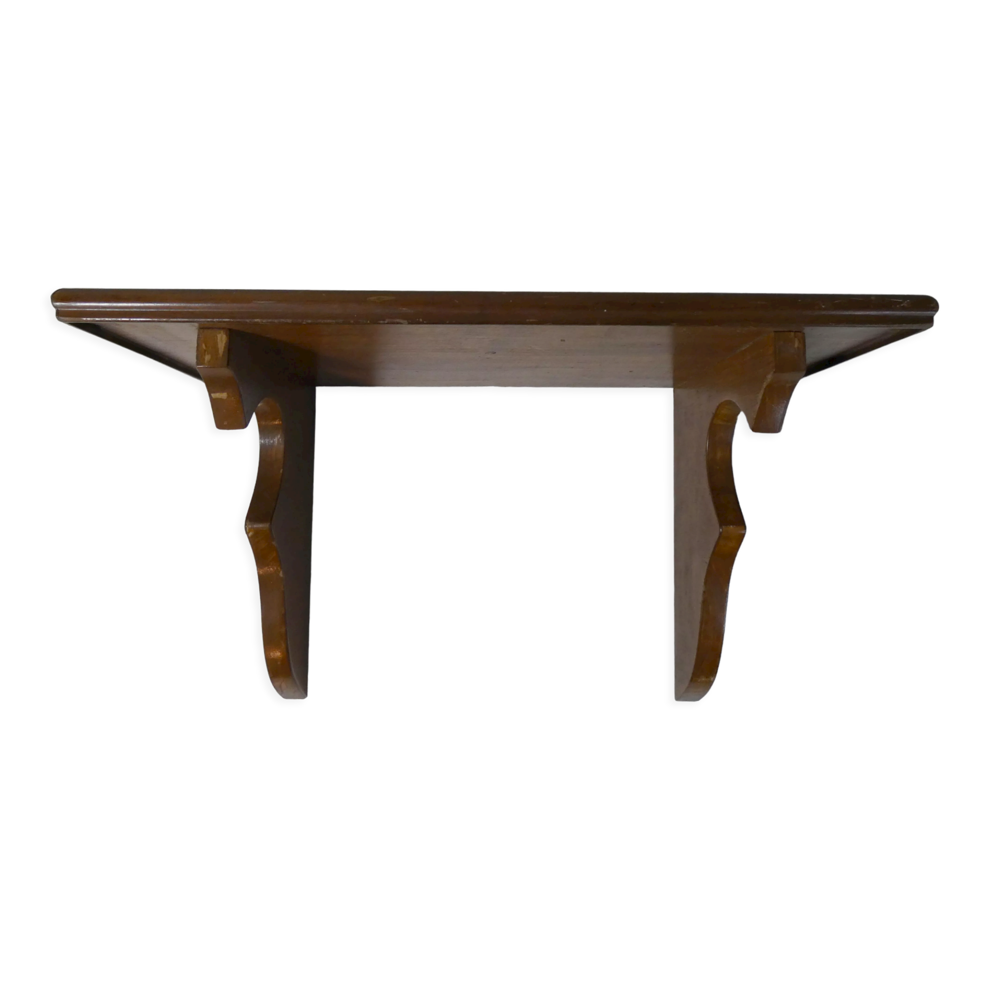 Wall shelf wooden shelf