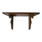 Wall shelf wooden shelf