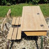 Double school desk