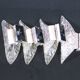 1970's perspex sconces, france - set of 4