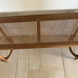 Tabouret de piano 2 places ancien