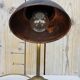 Antique English copper desk lamp