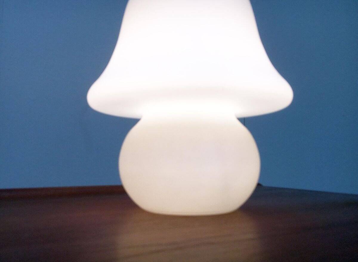 Lampe de table champignon vintage allemande de Hustadt Leuchten