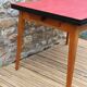 Table extensible en bois et formica