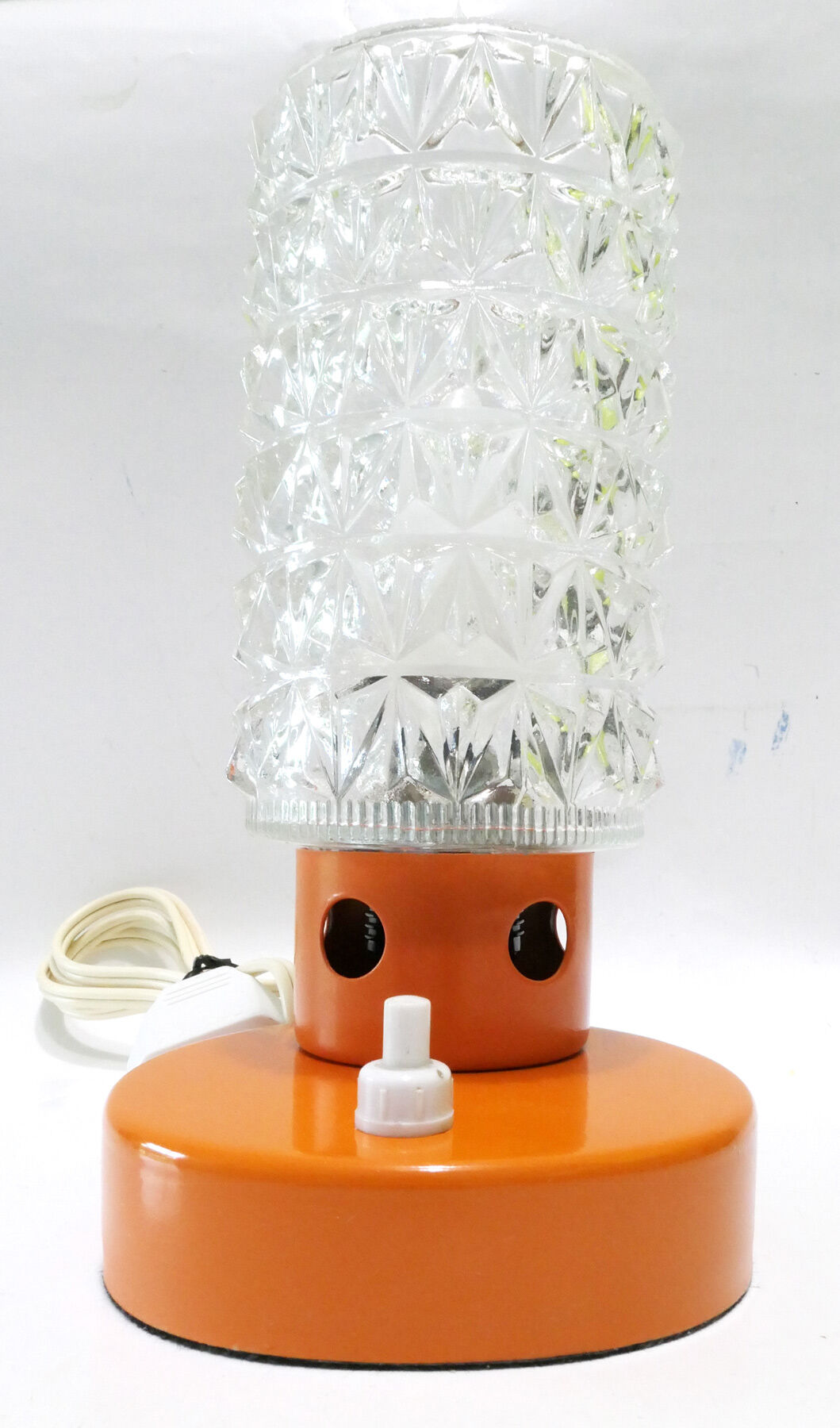 Lampe de table années 1960 orange