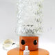 Lampe de table années 1960 orange