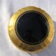 Limoges Porcelain Candy Oven Blue and Inlaid Gold - Diam 14cm