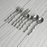 Antique cutlery with twisted handles