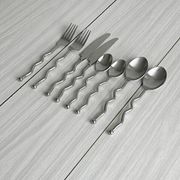 Antique cutlery with twisted handles