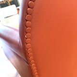 Model Lyra Leather Armchairs by Renzo Frau for Poltrona Frau, 1930s, Set of 2