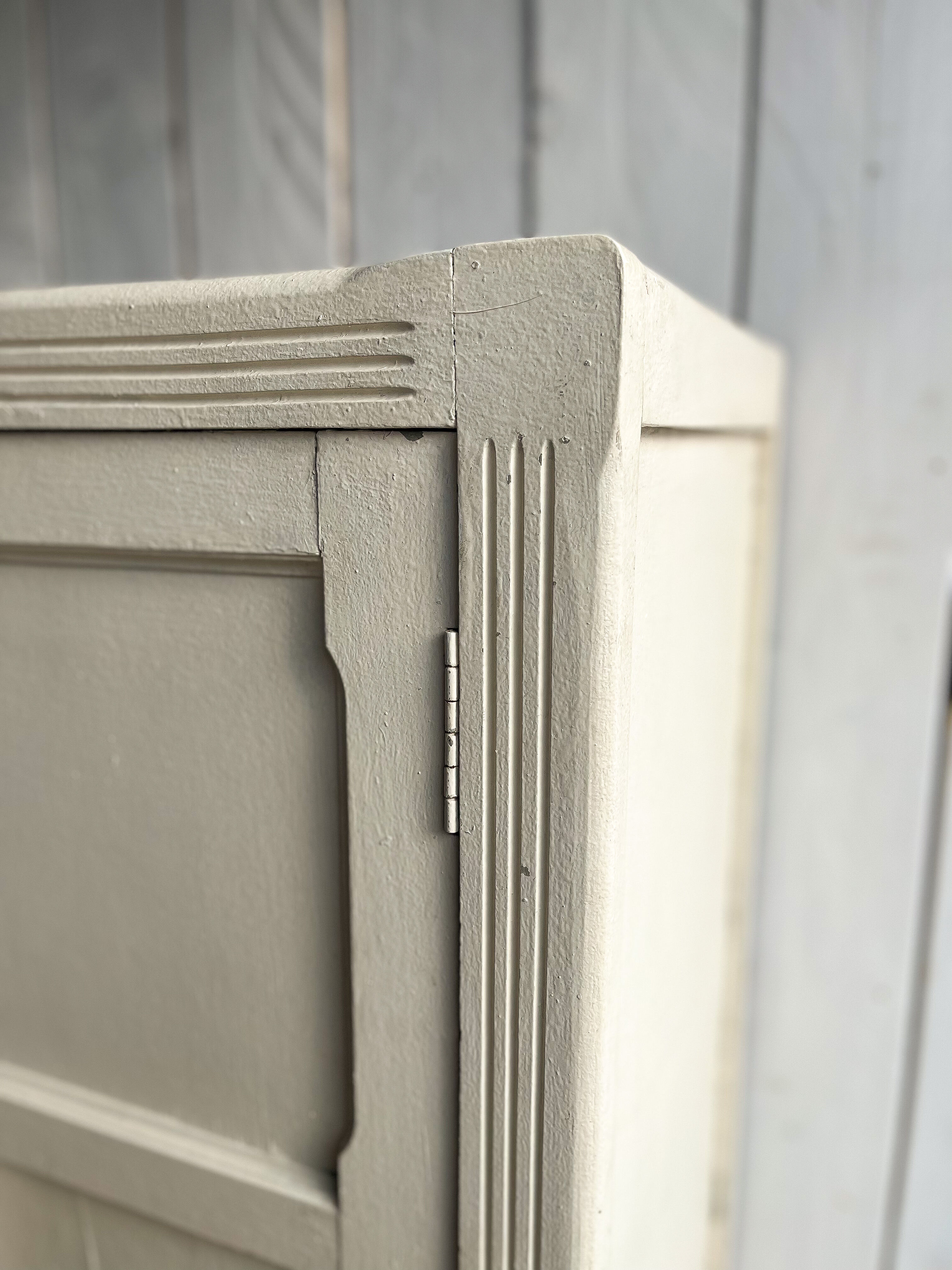 White Parisian wardrobe