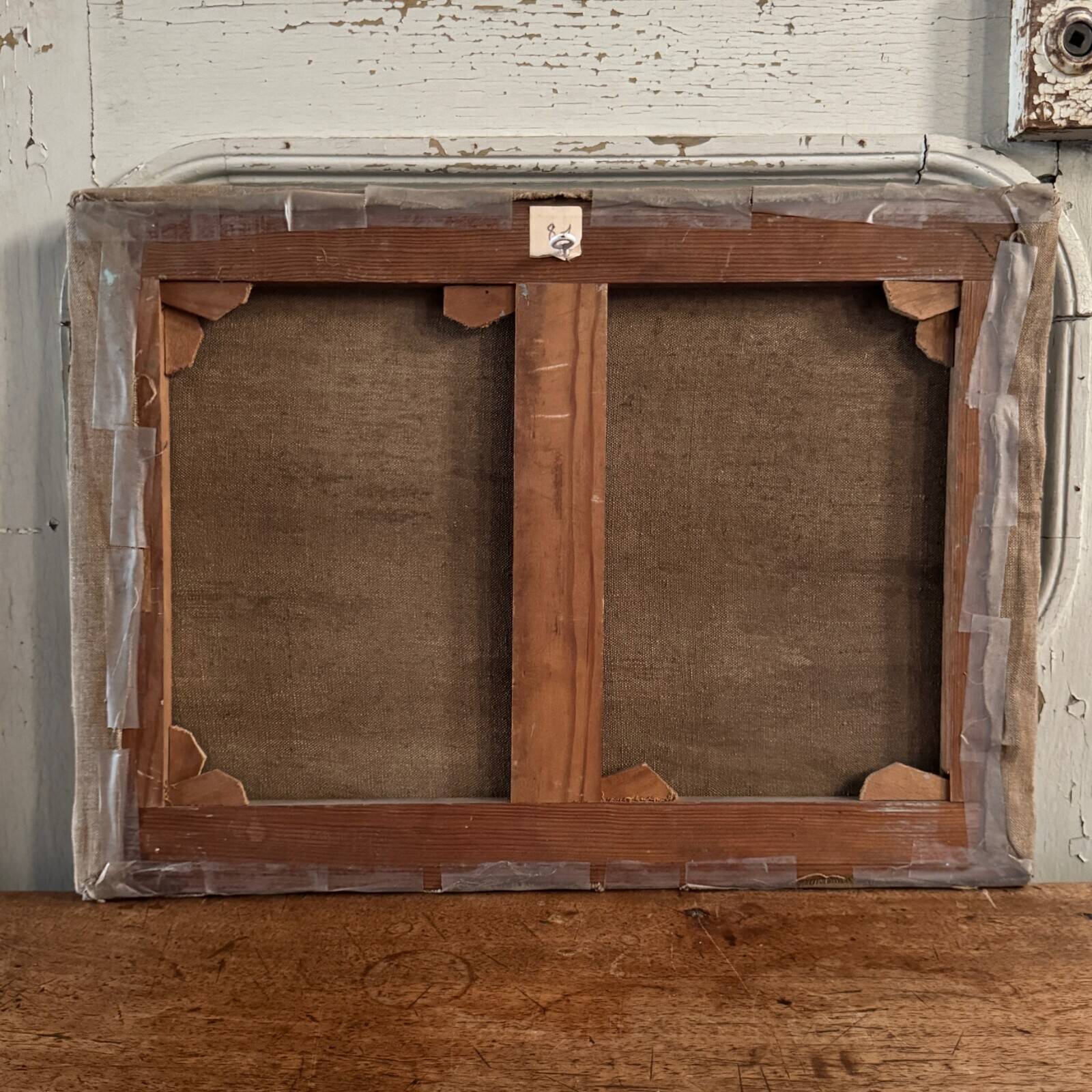 Oil on canvas 20th century beach and fishing boats by G. Carlos