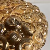 Helena Tynell golden glass wall light ceiling fixture 1970