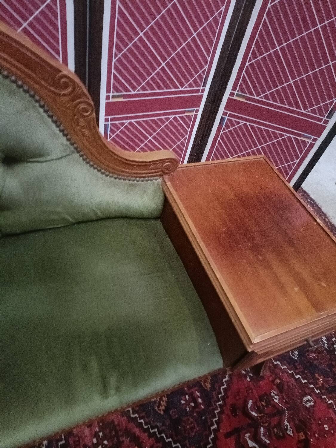 Vintage telephone bench