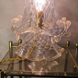 Venice lamp model lace murano glass 1960 to 70,,,,,,24x17