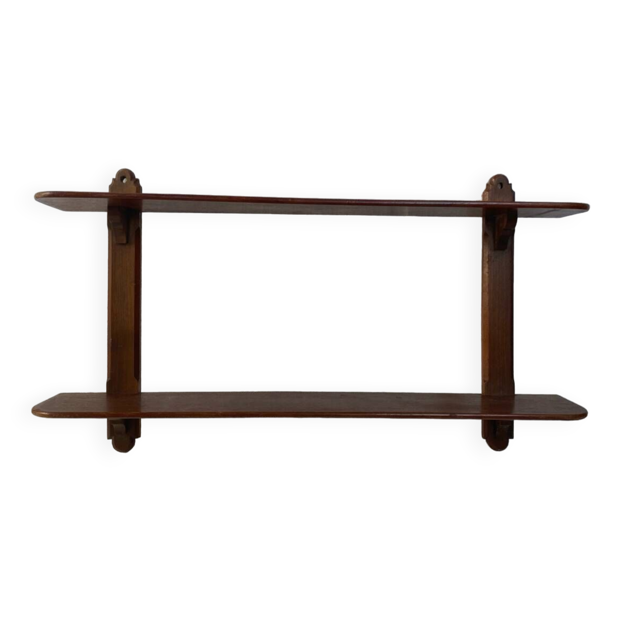 Etagère murale en bois de chêne