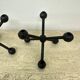 Set  of 2 candle sticks Scandinavian vintage 1960s