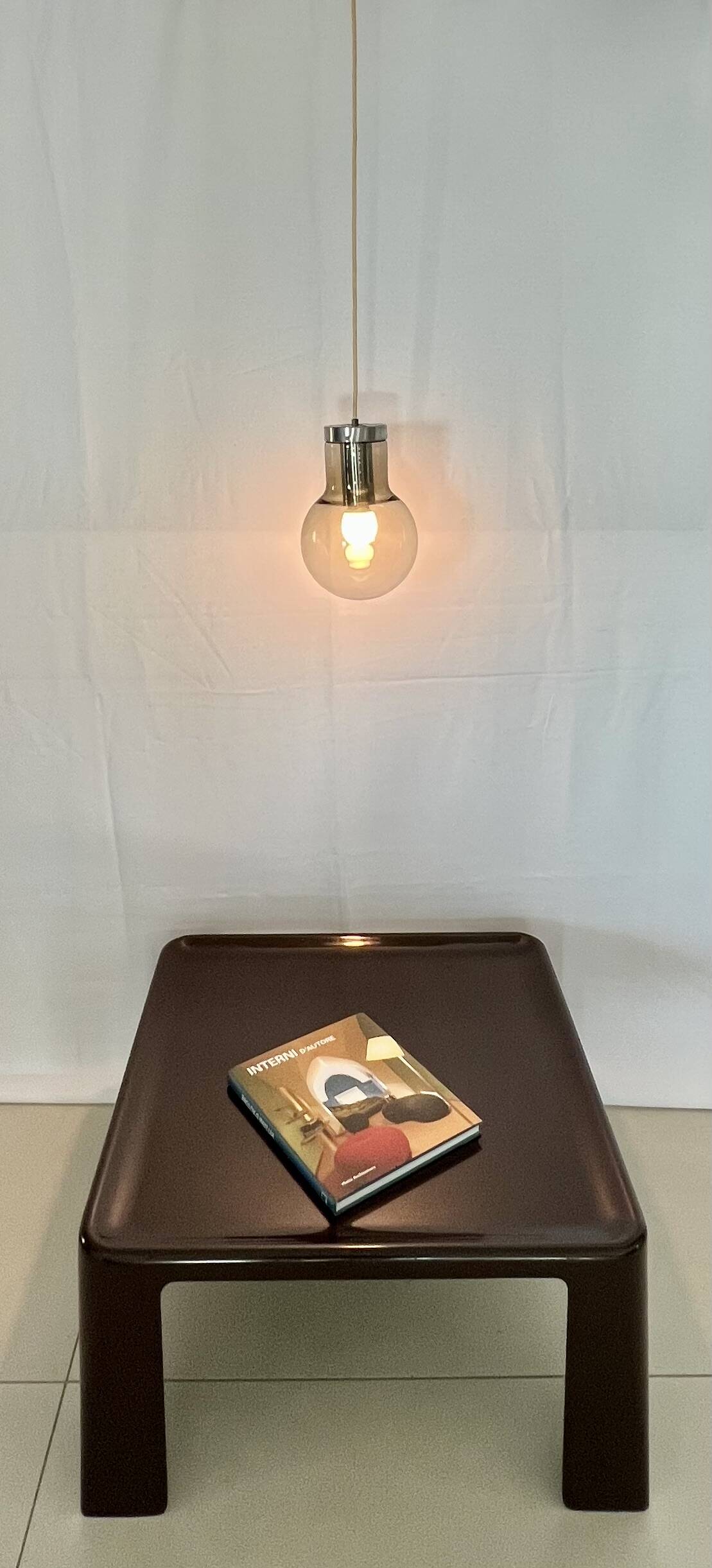 Small Maxi Bulb pendant light by F. Ligtelijn for Raak, Netherlands 60's