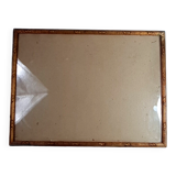 Baguette frame and glass St Louis XVI