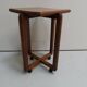 Art Deco Amsterdam School oak sidetable