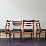 Set of 4 dining chairs in teak for Farstrup Møbler, Denmark 1960's