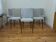 Set of 6 chairs attributed to Colette Gueden (1905-2000) reupholstered