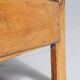Asian armchair in upcycled wooden slats