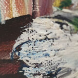 Table painting still life flowers