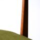 Chaise danoise en bois de teck retapissée