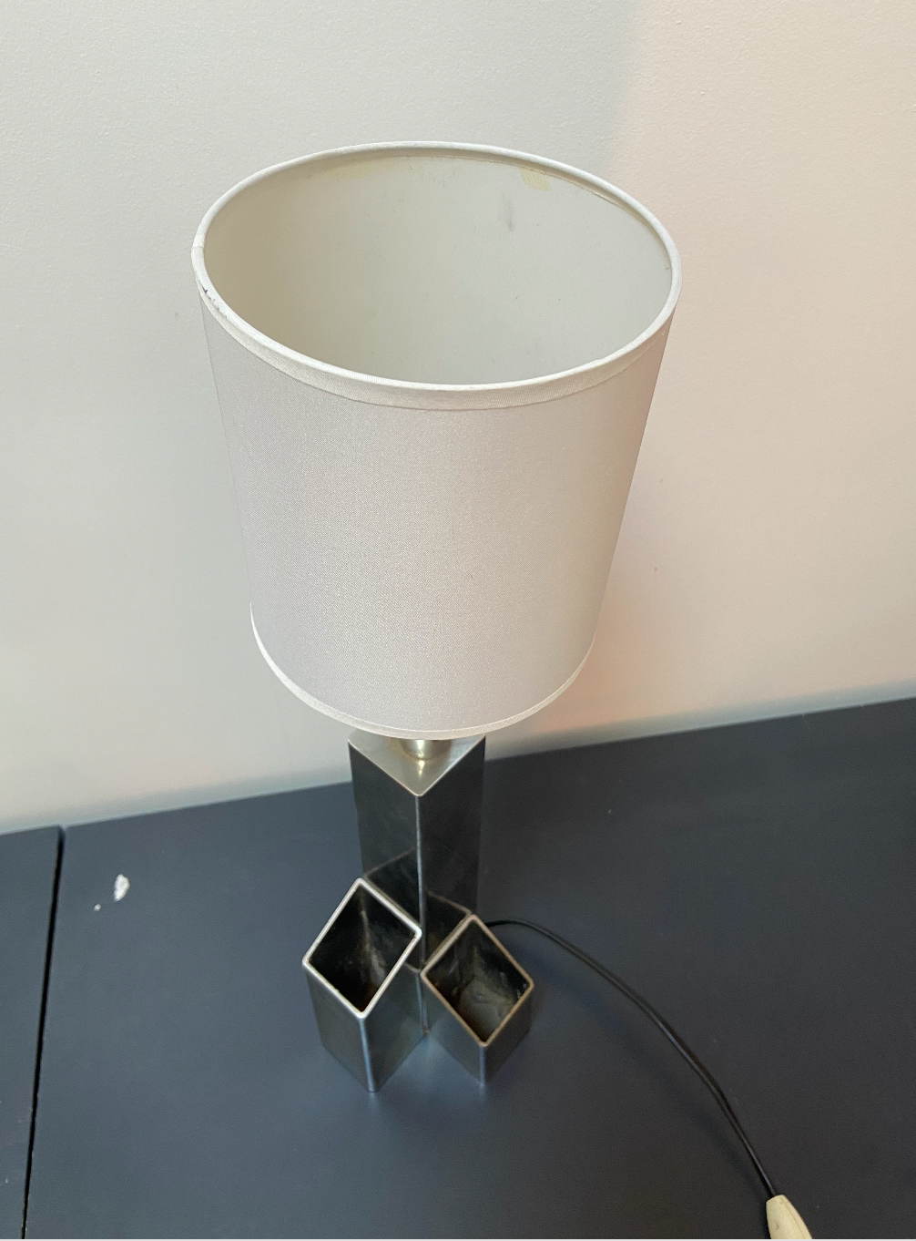 Metal lamp Italy 1970