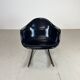 Eames Herman Miller 1950s RAR rocking chair in navy blue