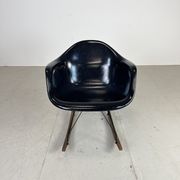 Eames Herman Miller 1950s RAR rocking chair in navy blue
