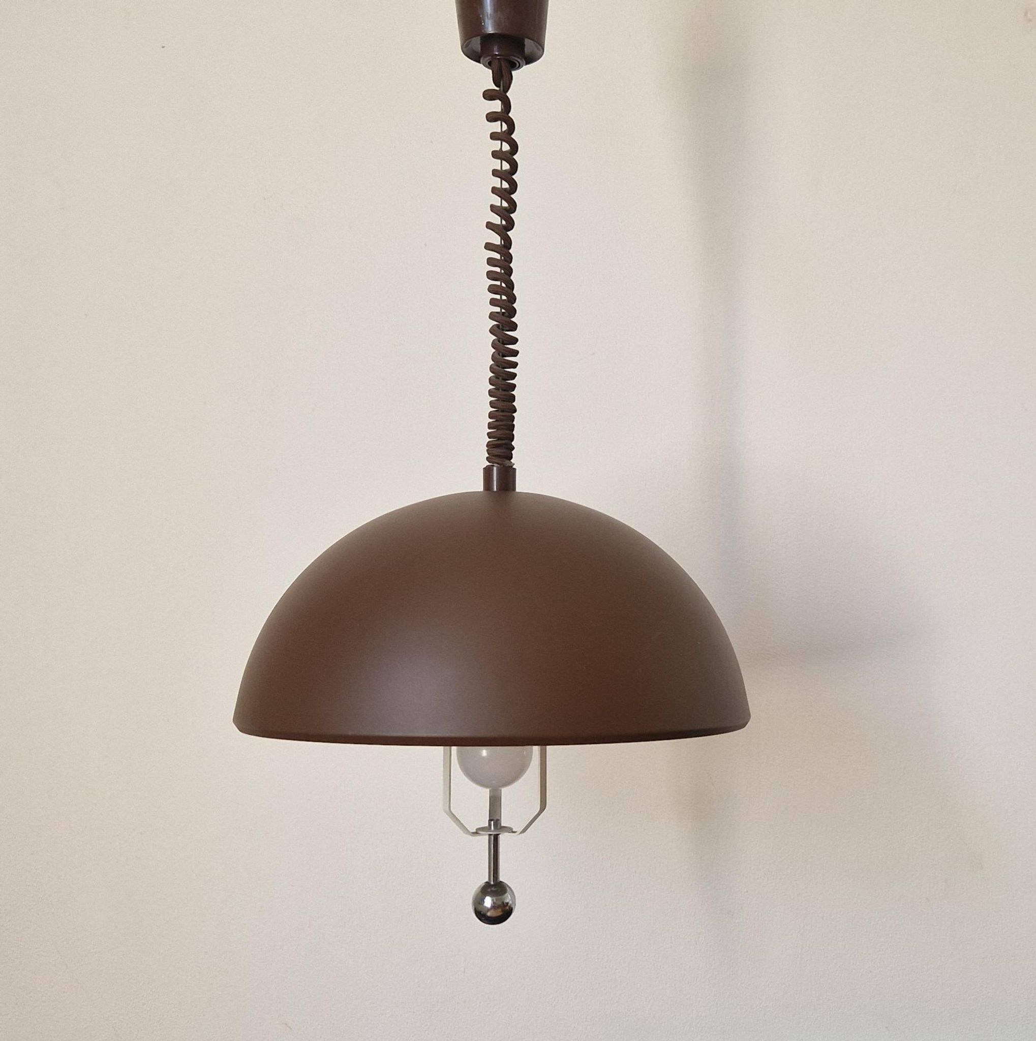 Rare Midcentury Pendant Dijkstra, 1970s