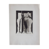 Graphics by Josep Pla-Narbona, INCOMUNICACIÓN Y LIBIDO, 1971