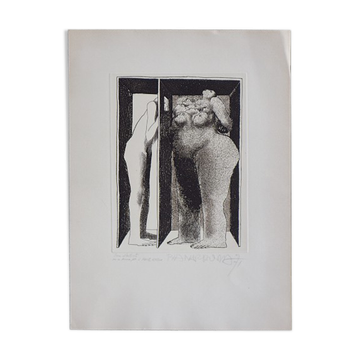 Graphiques de Josep Pla-Narbona, INCOMUNICACIÓN Y LIBIDO, 1971