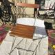 Chaise pliante d’enfant en bois