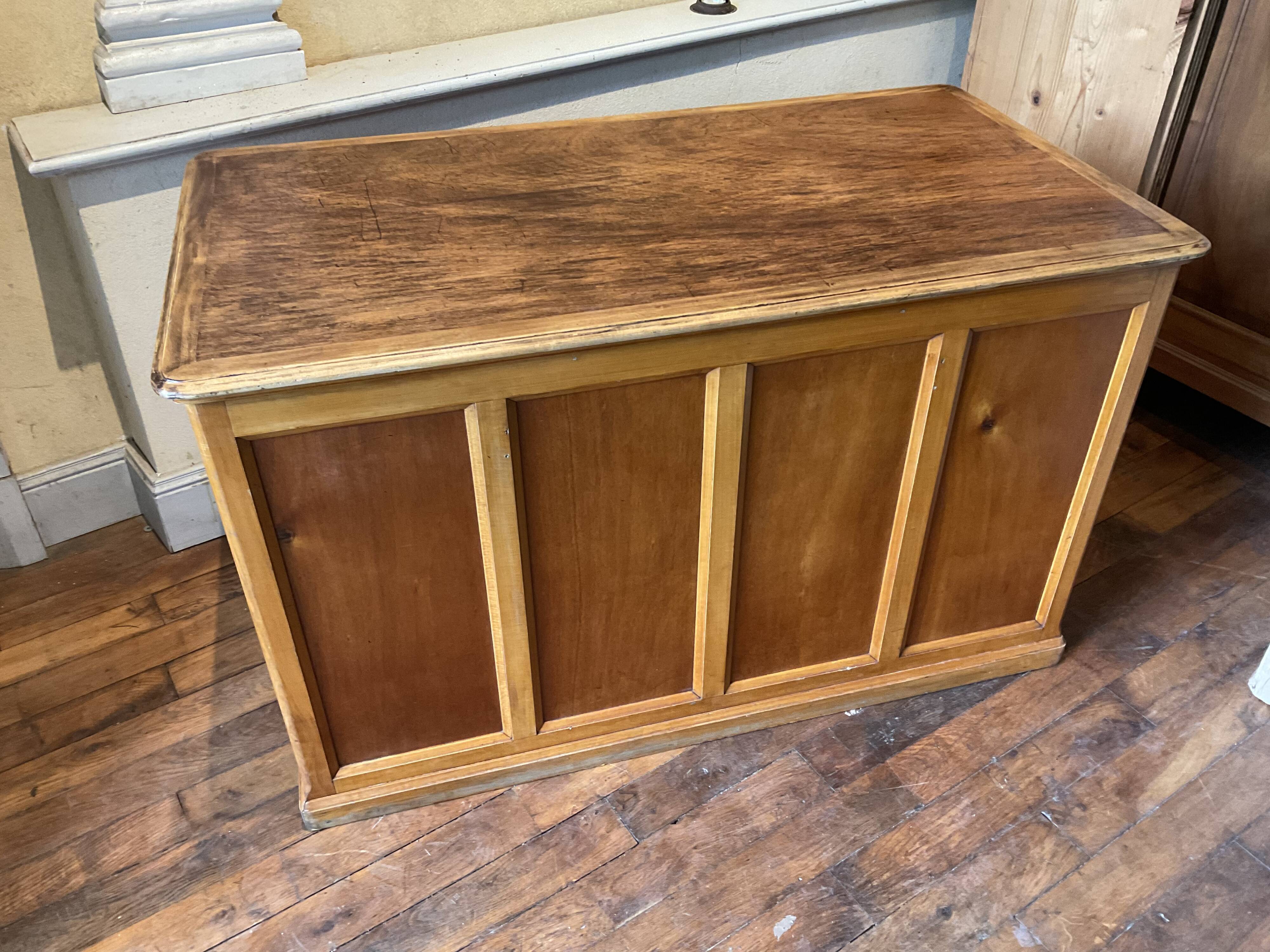 Store counter bank store haberdashery be 4 drawers