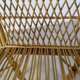 Rattan armchair