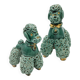 Lot of 2 royal poodles in 1960s spaghetti ceramic