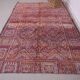 Purple Vintage Moroccan Rug 187 x 296 cm, Berber Handmade Wool Rug Bohemian