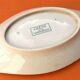 Old service ravier U&C faience Sarreguemines Model Oak